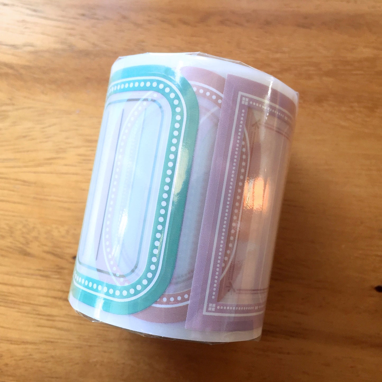 LihaoPaper - No. 52 Double Label kiss-cut PET tape SAMPLES