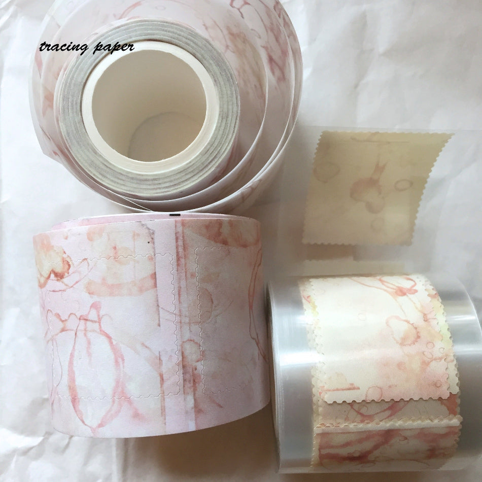 LihaoPaper - Tea-dyed Postmark nonadhesive tracing paper SAMPLES