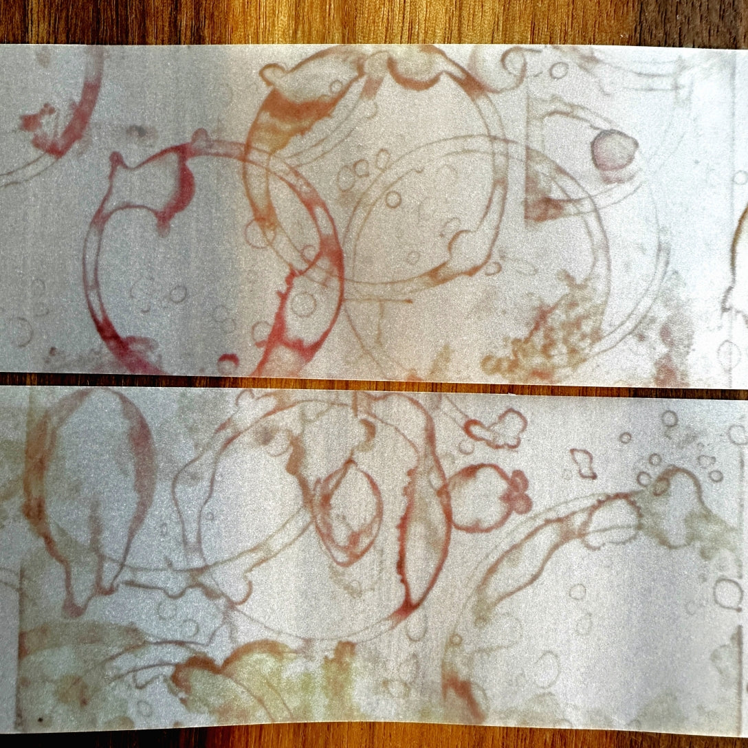 LihaoPaper - Tea-dyed Postmark nonadhesive tracing paper SAMPLES