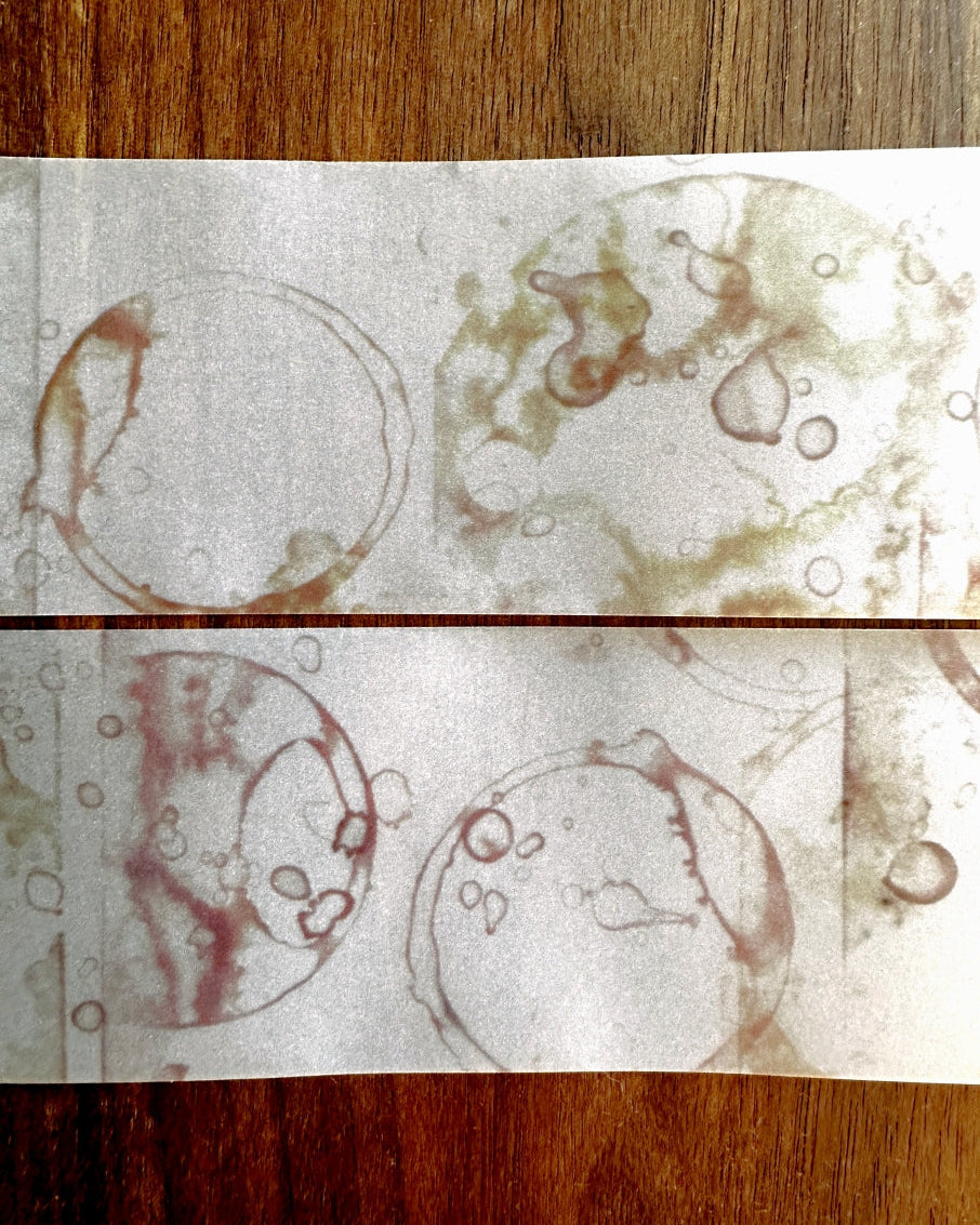 LihaoPaper - Tea-dyed Postmark nonadhesive tracing paper SAMPLES