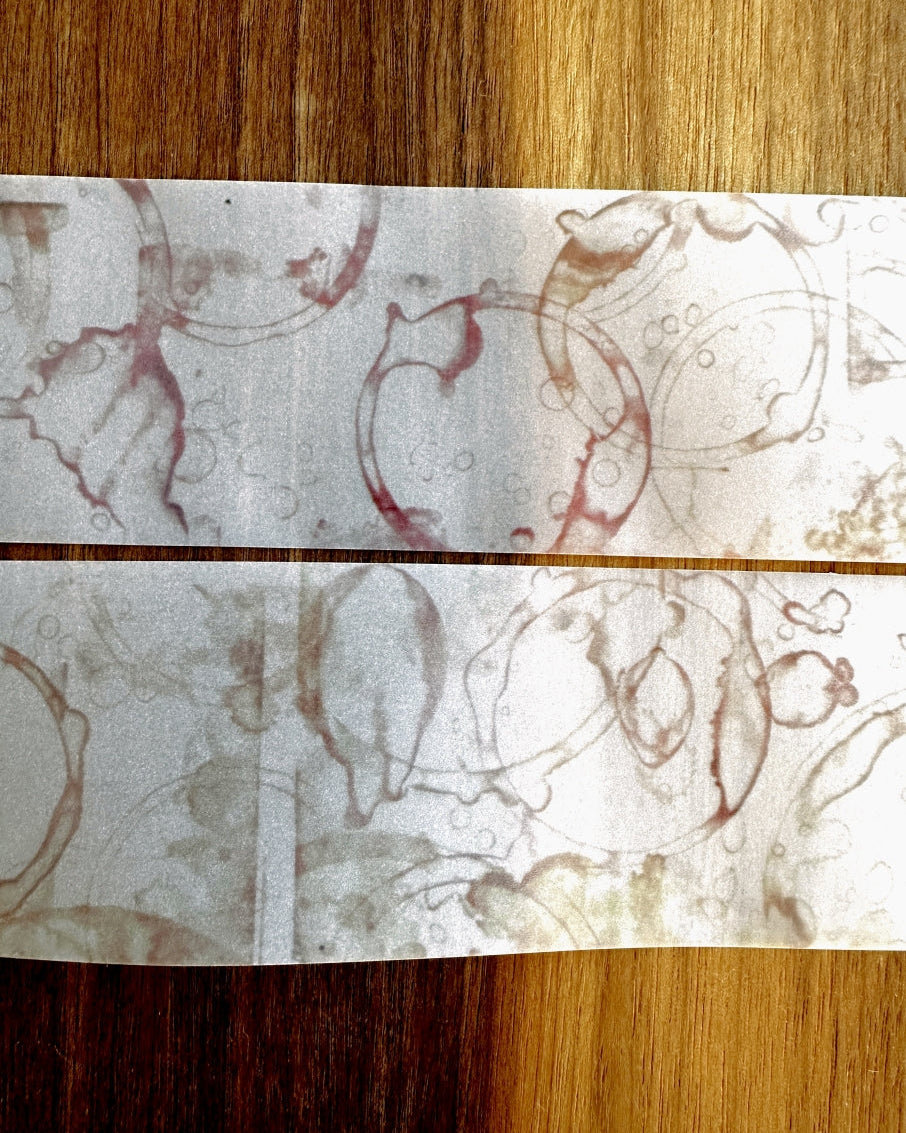 LihaoPaper - Tea-dyed Postmark nonadhesive tracing paper SAMPLES