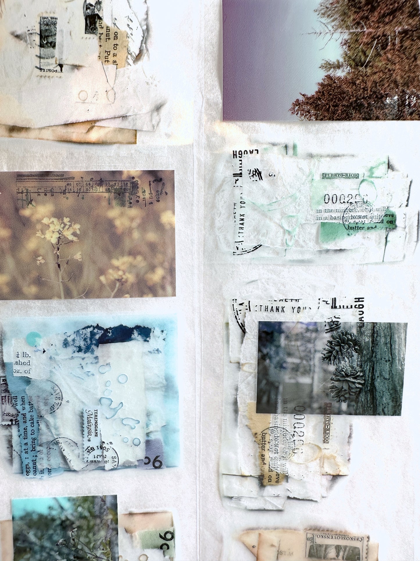 LihaoPaper - Fragment Writing: Being Weathered PET tape (5 cm x 150 cm) SAMPLES