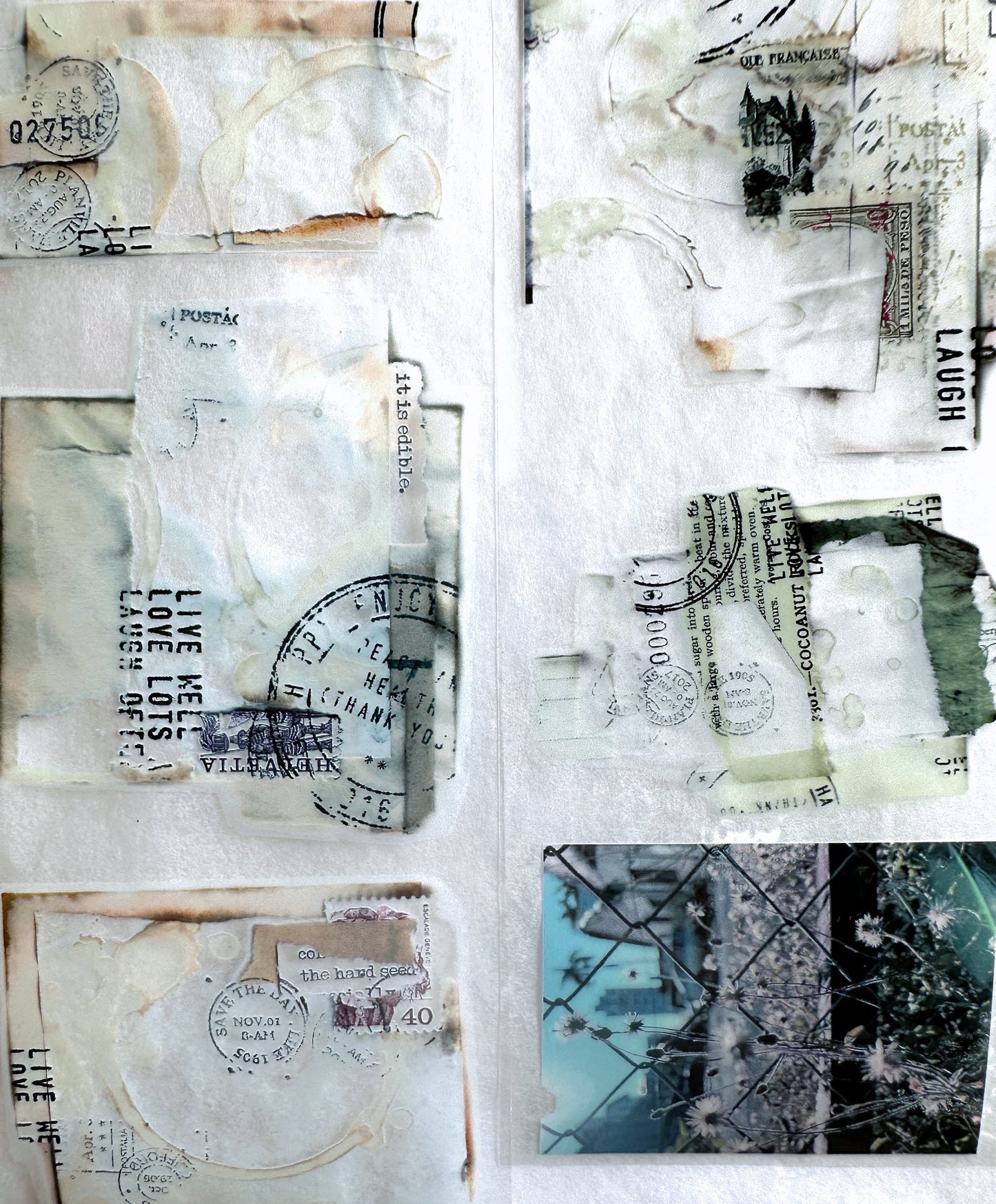 LihaoPaper - Fragment Writing: Being Weathered PET tape (5 cm x 150 cm) SAMPLES