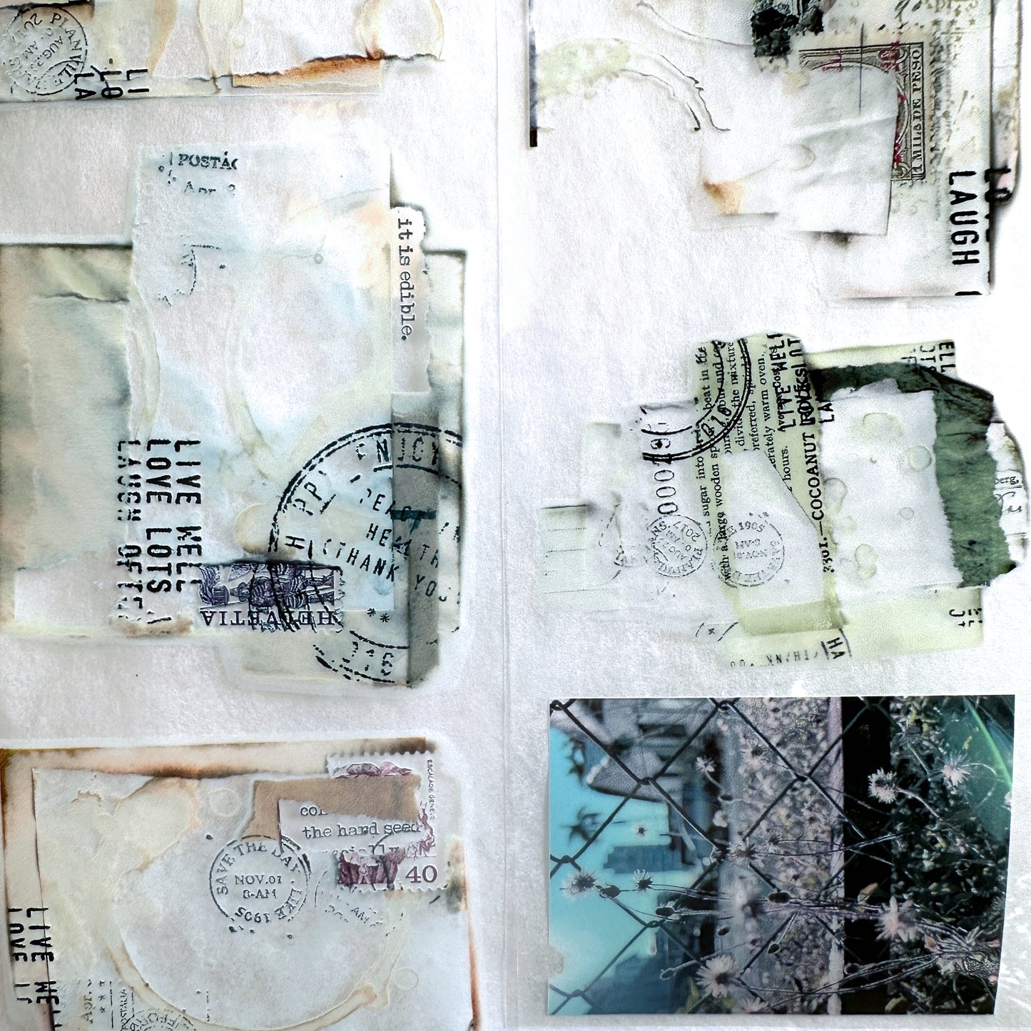 LihaoPaper - Fragment Writing: Being Weathered PET tape (5 cm x 150 cm) SAMPLES