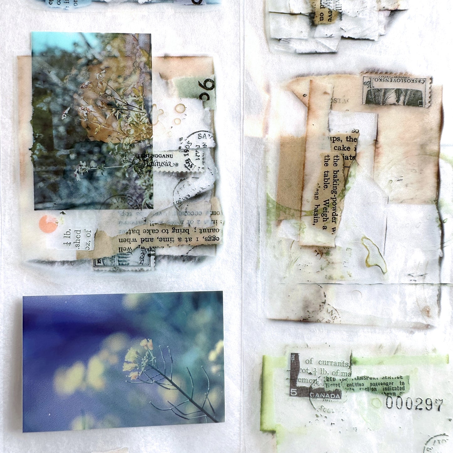 LihaoPaper - Fragment Writing: Being Weathered PET tape (5 cm x 150 cm) SAMPLES