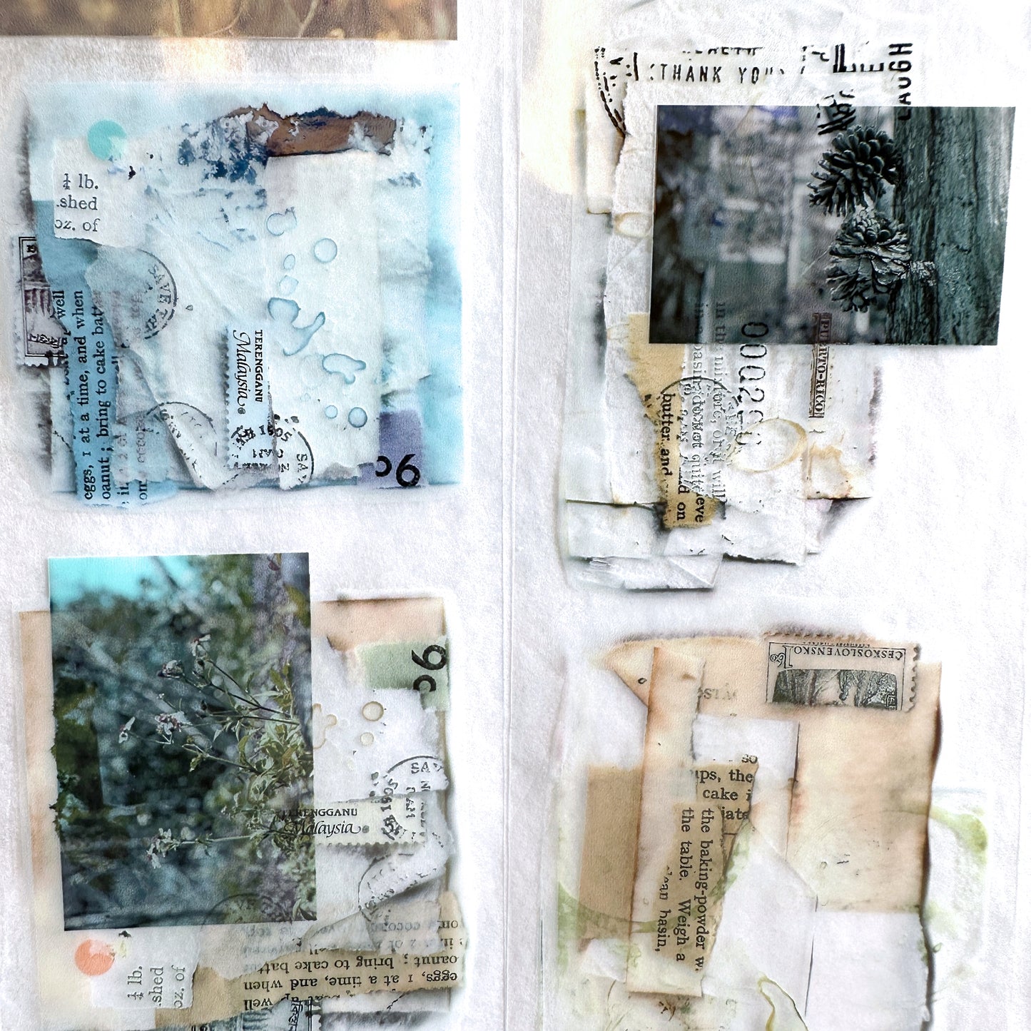 LihaoPaper - Fragment Writing: Being Weathered PET tape (5 cm x 150 cm) SAMPLES