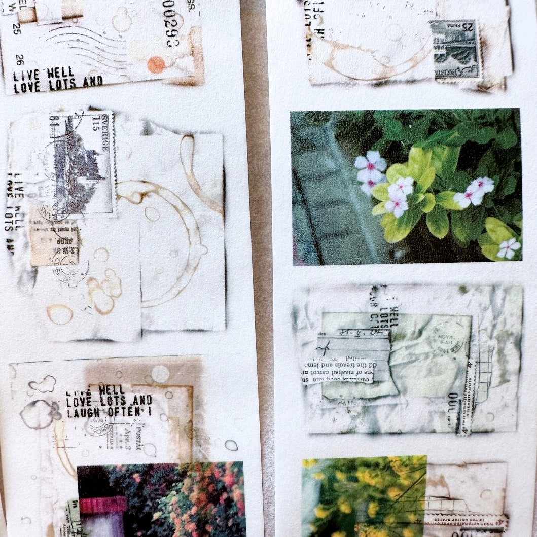 LihaoPaper - Fragment Writing: Being Weathered washi tape (5 cm x 150 cm) SAMPLES