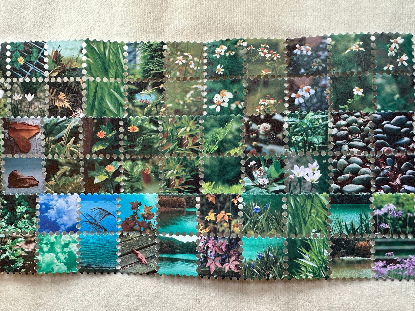 LihaoPaper - Mini Scenery of Daily Life perforated washi & paper tape SAMPLES