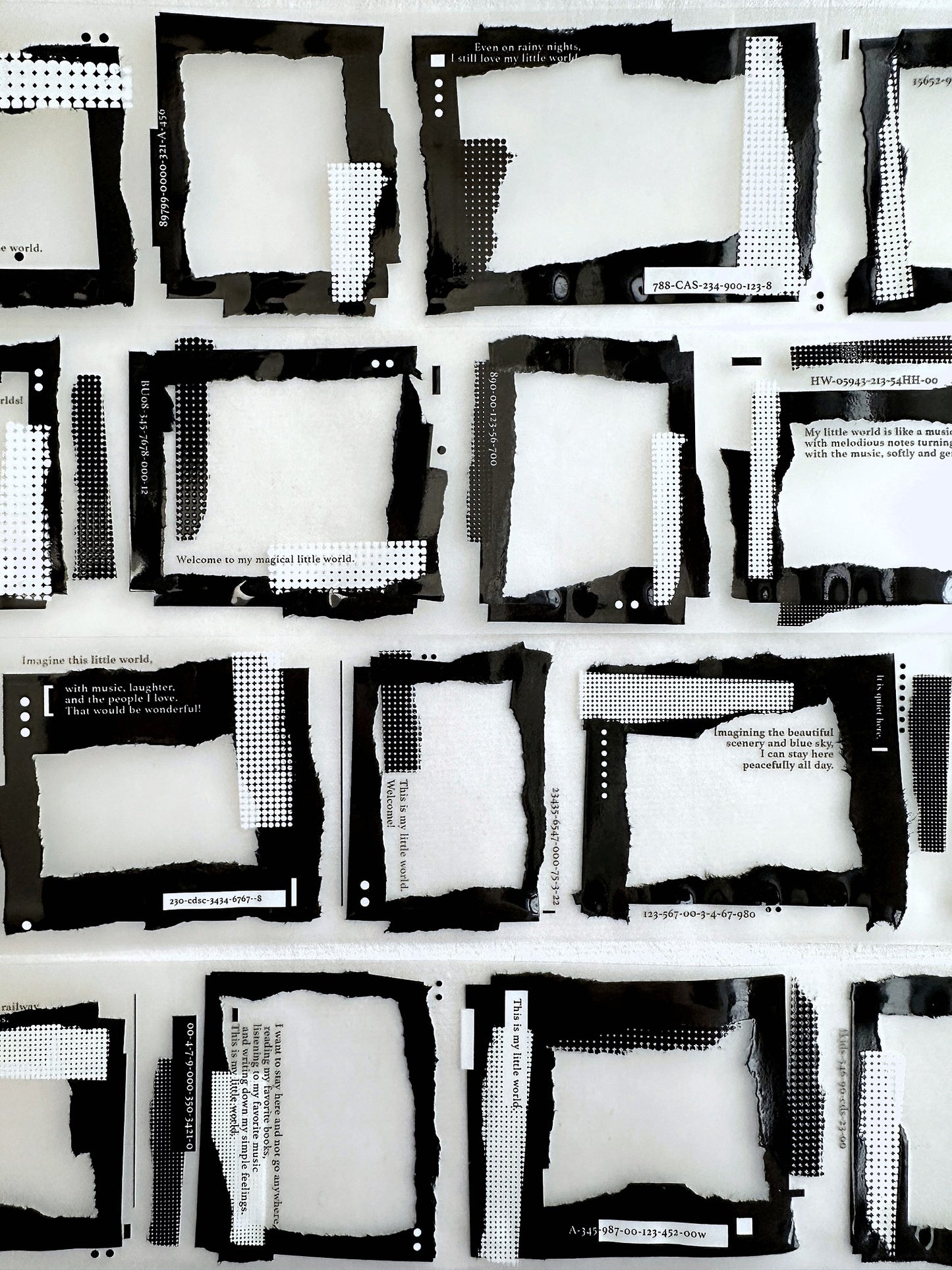 LihaoPaper - Tiny universe Muted PET tape SAMPLES