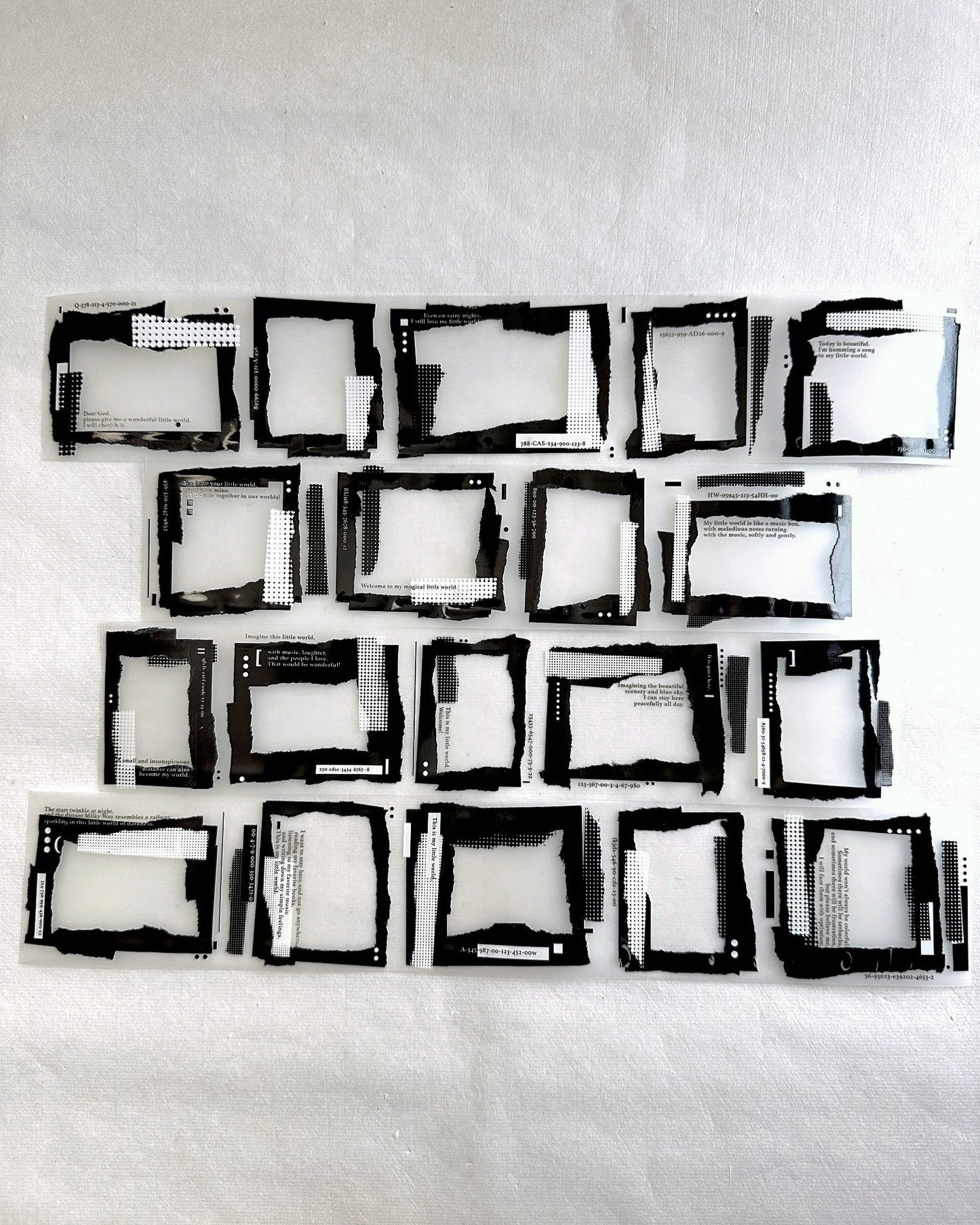 LihaoPaper - Tiny universe Muted PET tape SAMPLES
