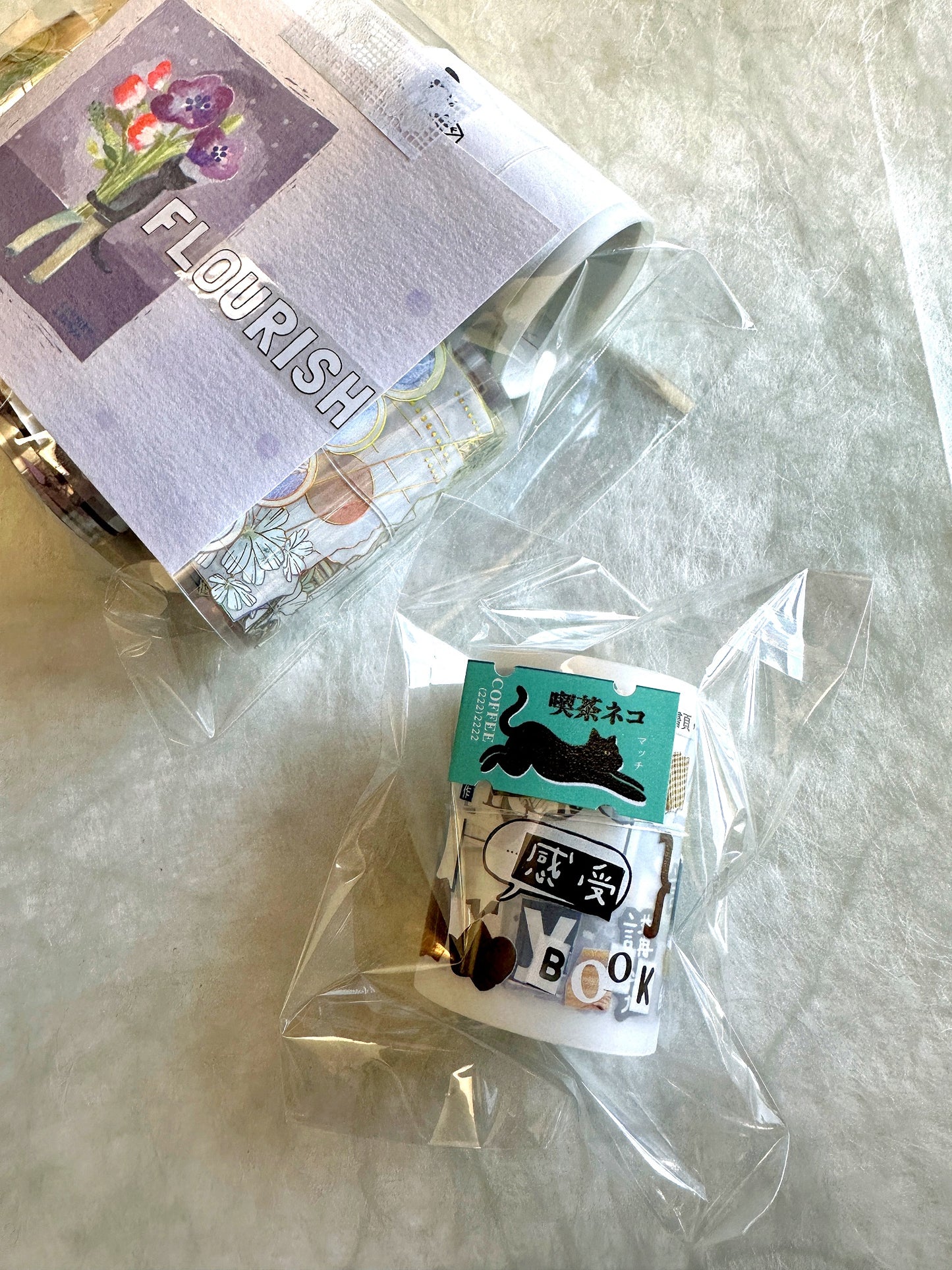 LihaoPaper - Matchbox label sticker roll SAMPLES