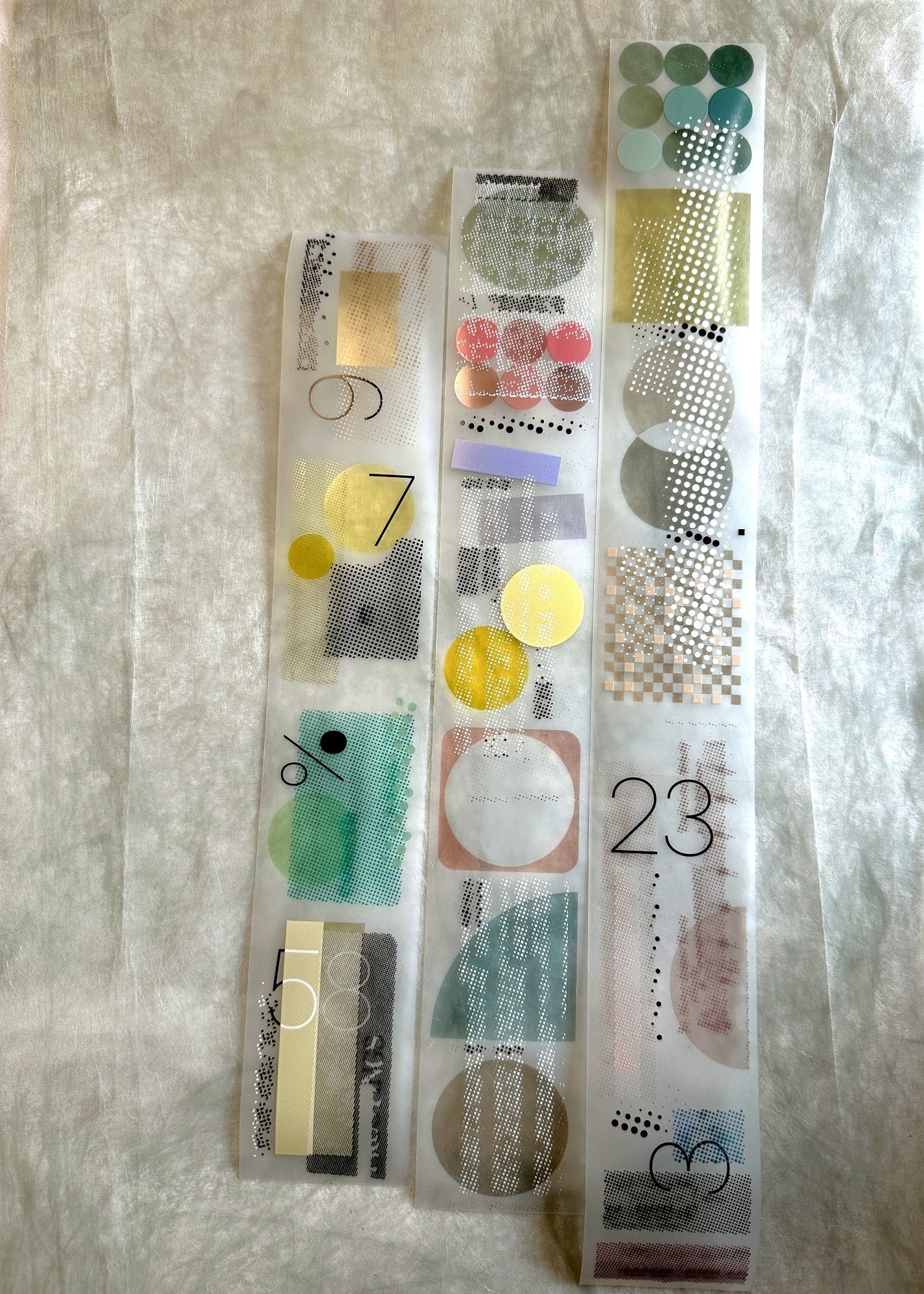 LihaoPaper - Geometry PET tape SAMPLES