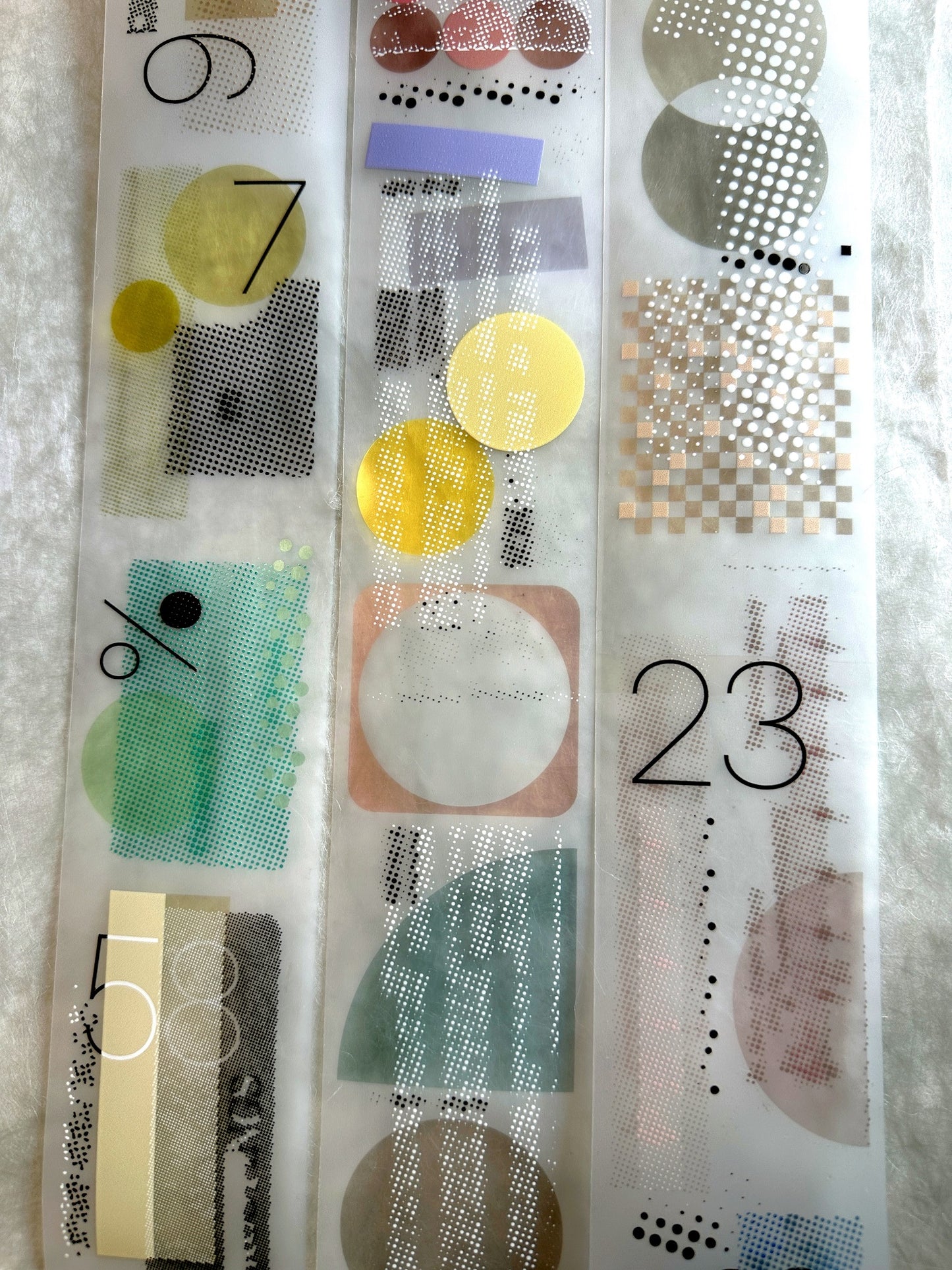 LihaoPaper - Geometry PET tape SAMPLES