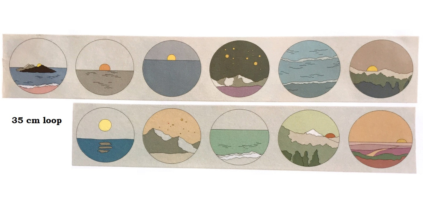 Livework - Circle of Life Korean masking tape SAMPLES
