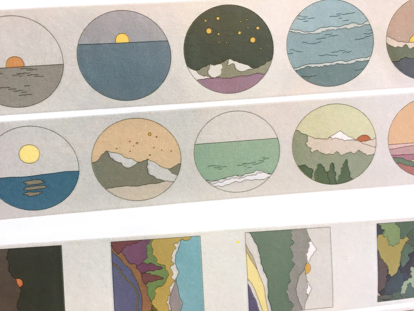 Livework - Circle of Life Korean masking tape SAMPLES