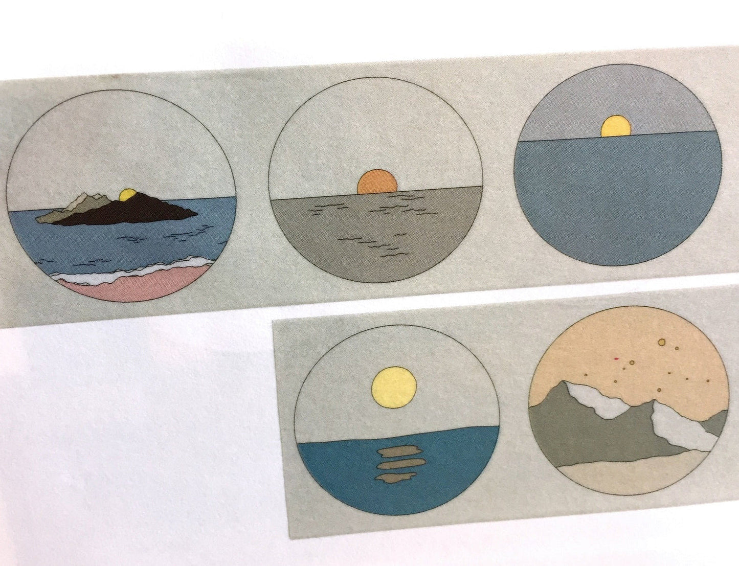 Livework - Circle of Life Korean masking tape SAMPLES