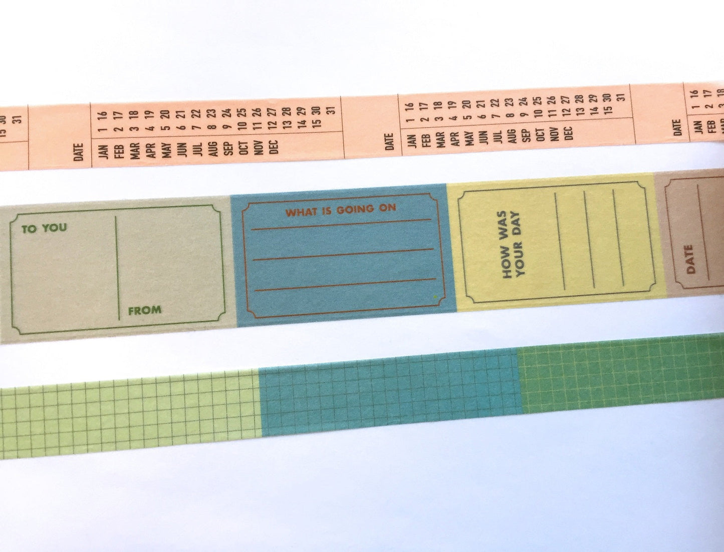 Livework - Life & Pieces Korean planner masking tape SAMPLES