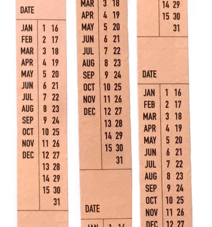 Livework - Life & Pieces Korean planner masking tape SAMPLES