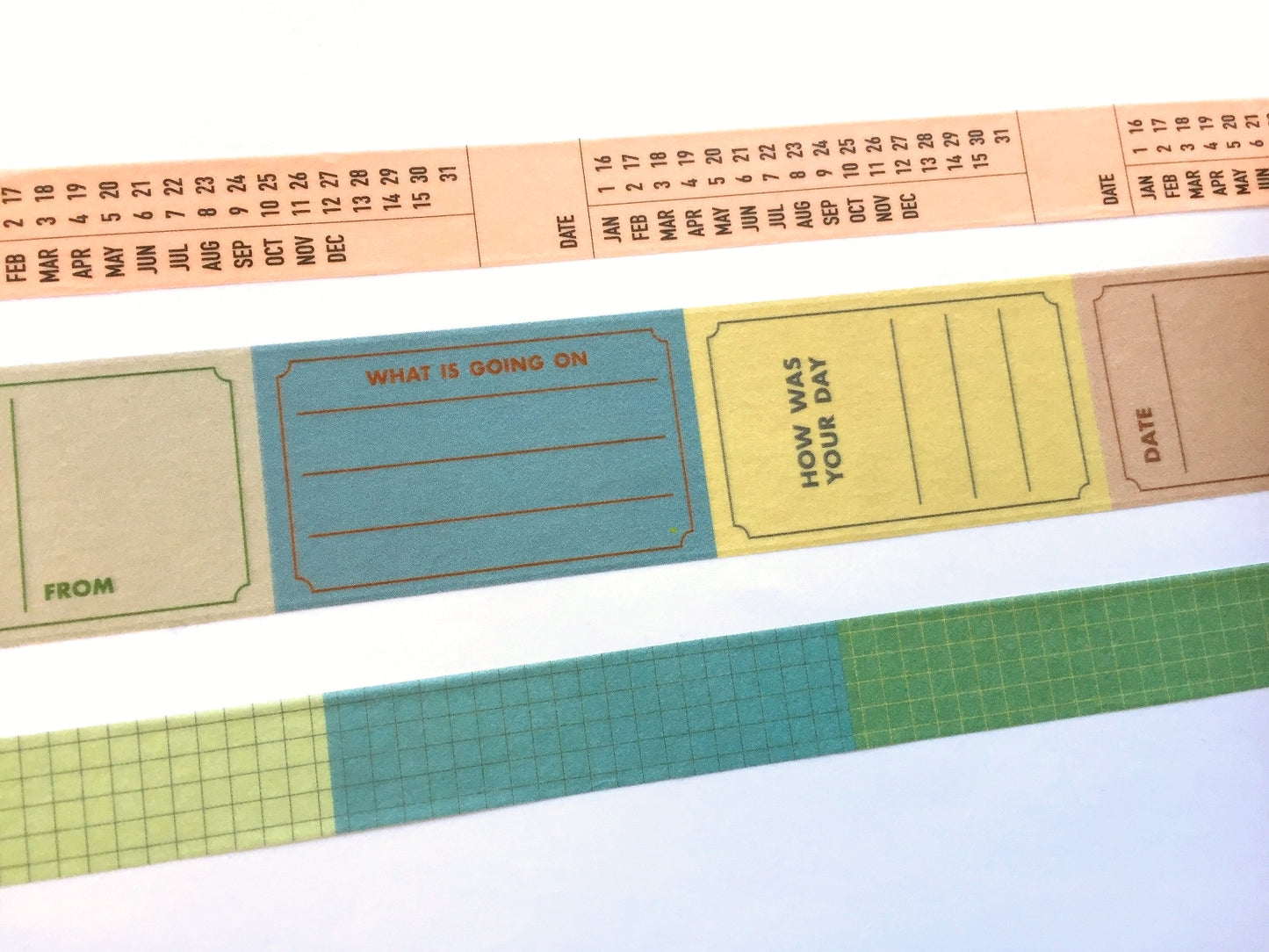 Livework - Life & Pieces Korean planner masking tape SAMPLES