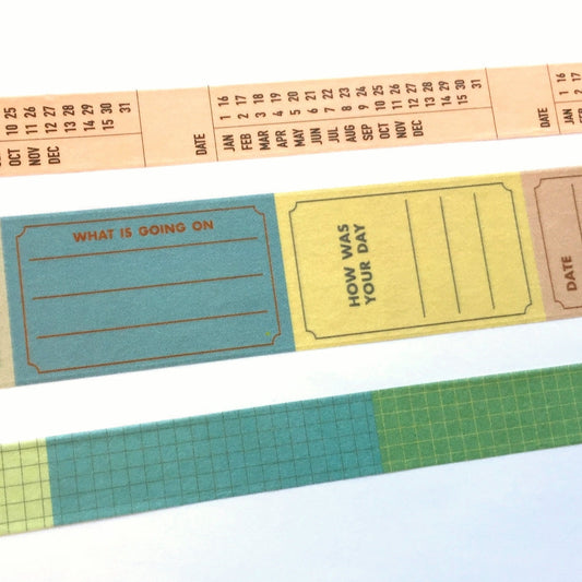 Livework - Life & Pieces Korean planner masking tape SAMPLES