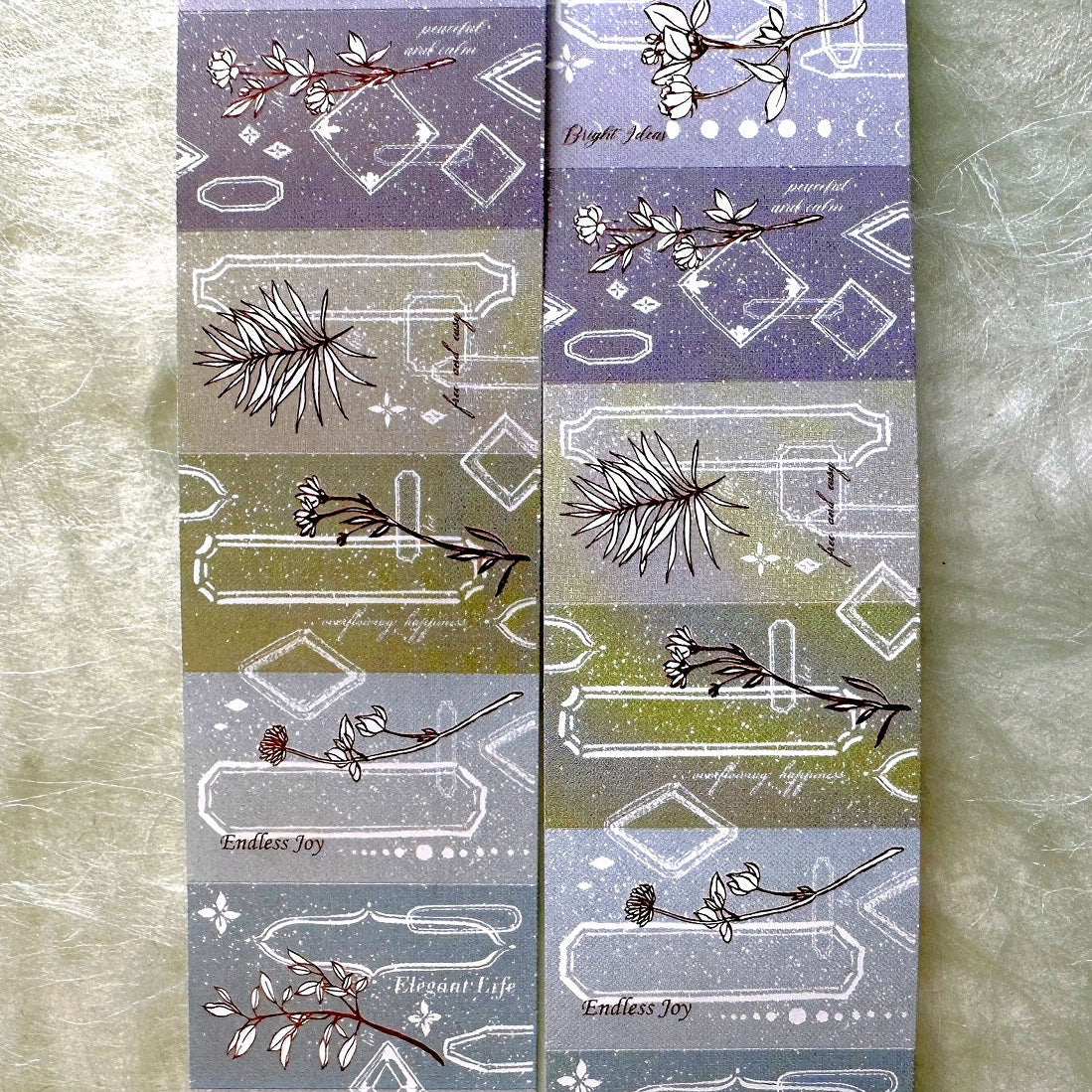 Loidesign - Daily Collection Frame label sticker roll SAMPLES