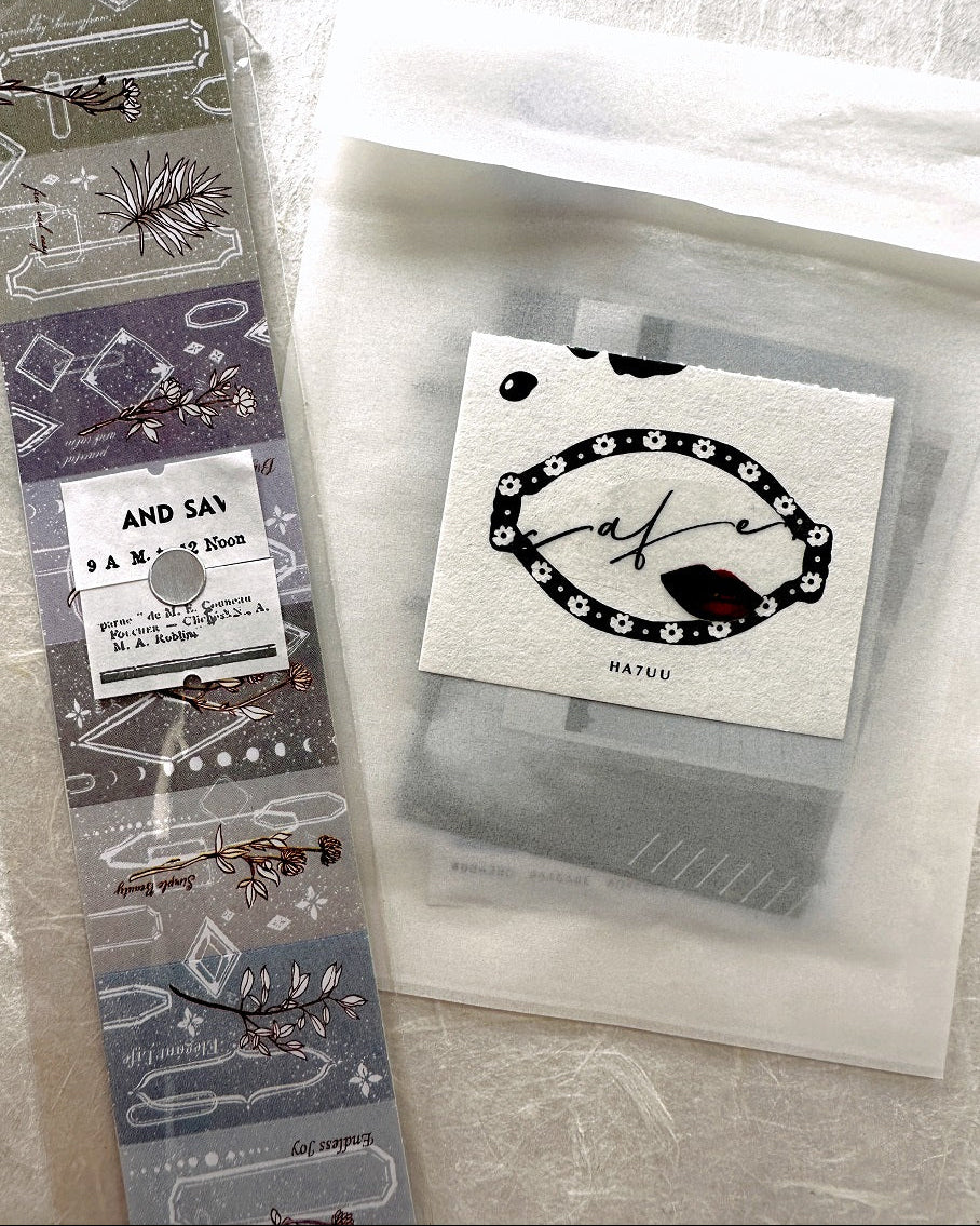 Ha7uu Studio - paper ephemera SAMPLER