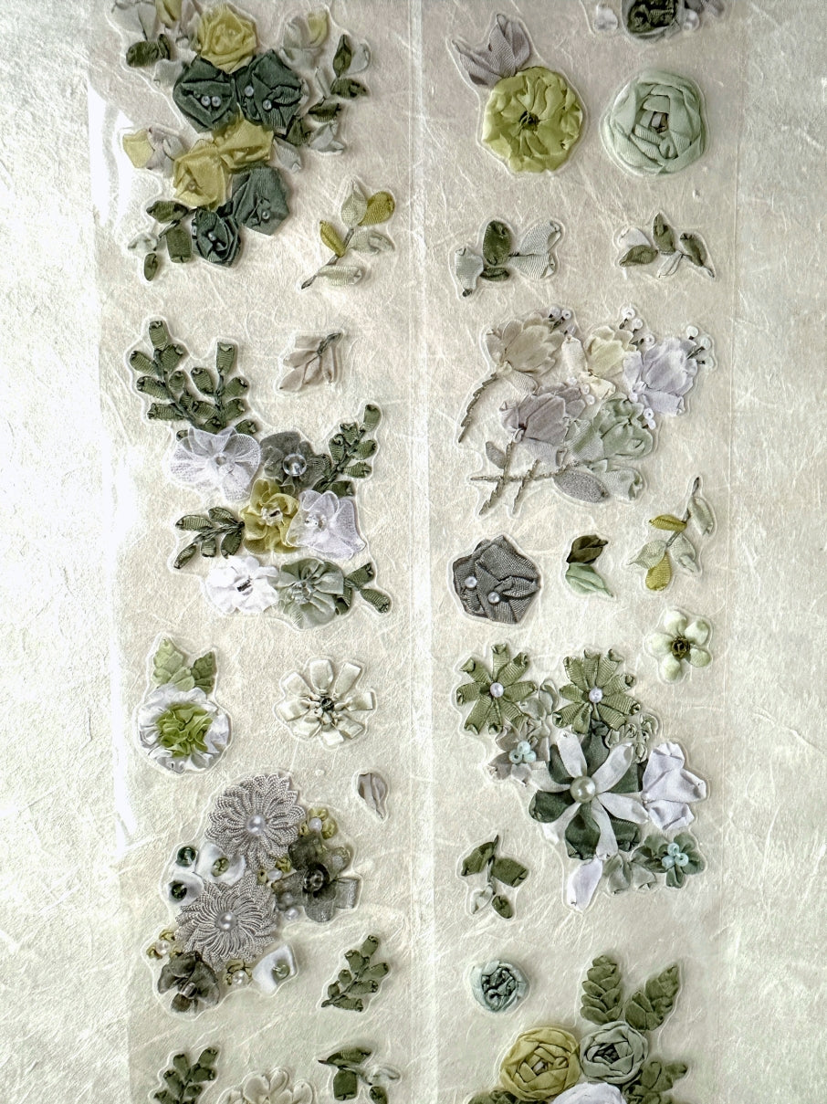 Loidesign - Ribbon Embroidery kiss-cut PET tape (6 cm x 120 cm) SAMPLES | high tariff paid
