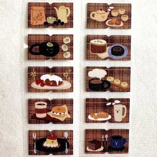 Light Island - Bake Bake Bake - label sticker roll SAMPLES