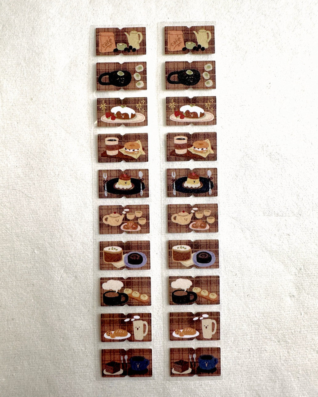 Light Island - Bake Bake Bake - label sticker roll SAMPLES