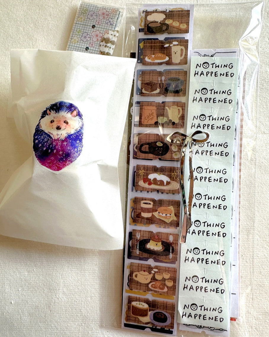 Light Island - Bake Bake Bake - label sticker roll SAMPLES