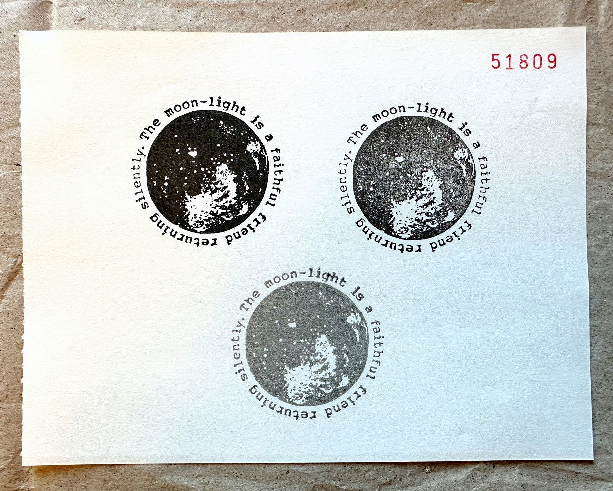 TAOthings Studio - Moonlight Returning rubber stamp