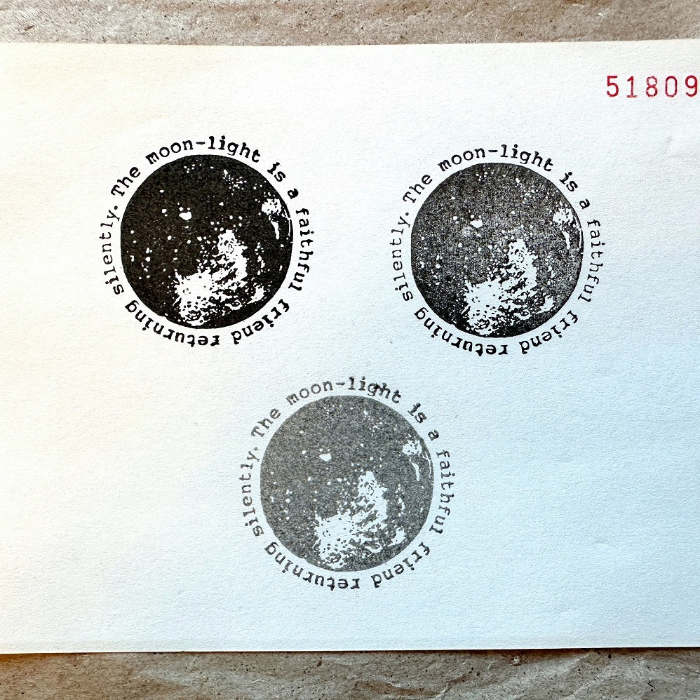 TAOthings Studio - Moonlight Returning rubber stamp