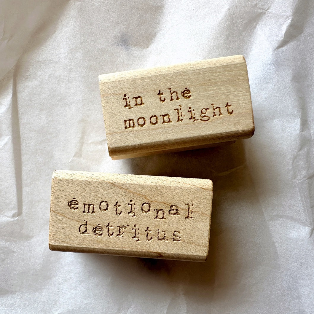 TAOthings Studio - In the Moonlight rubber stamp