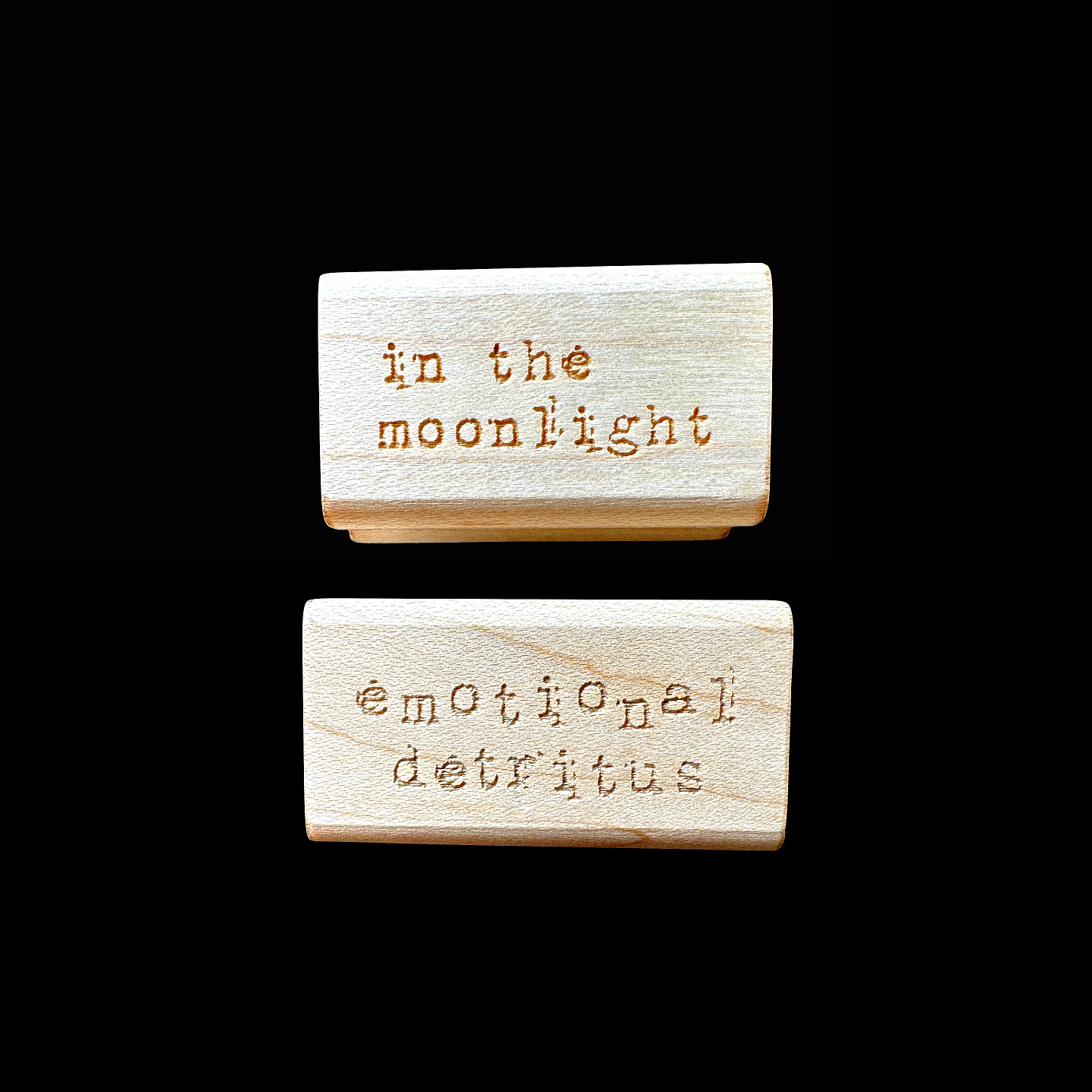 TAOthings Studio - Emotional Detritus rubber stamp