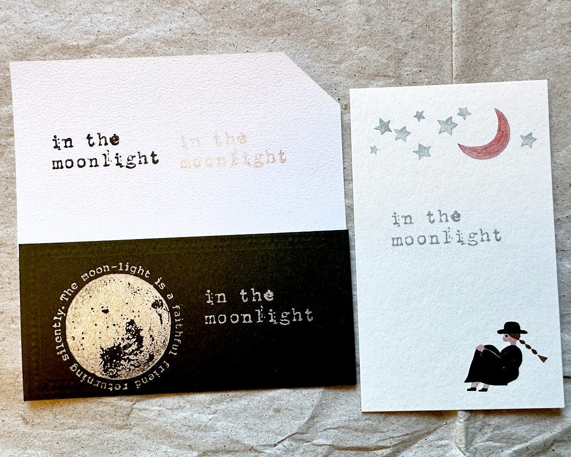 TAOthings Studio - Moonlight Returning rubber stamp