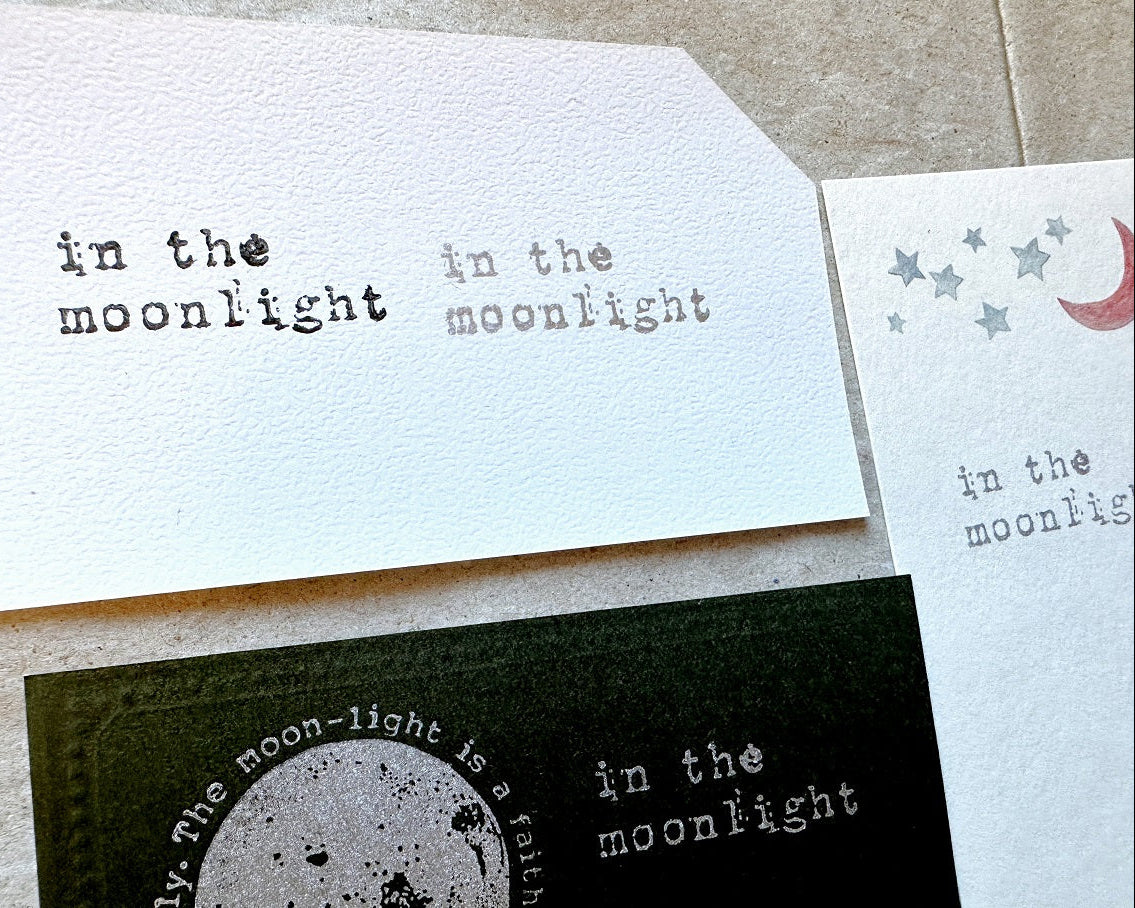 TAOthings Studio - In the Moonlight rubber stamp
