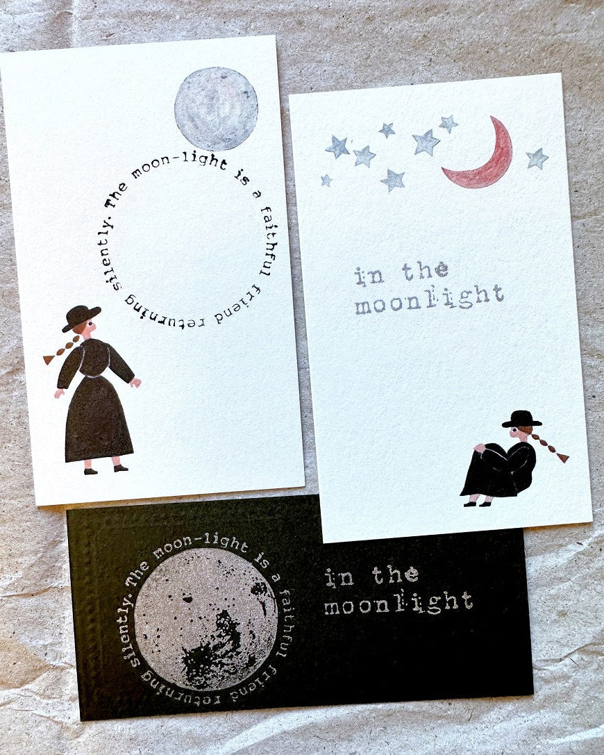 TAOthings Studio - Moonlight Returning rubber stamp