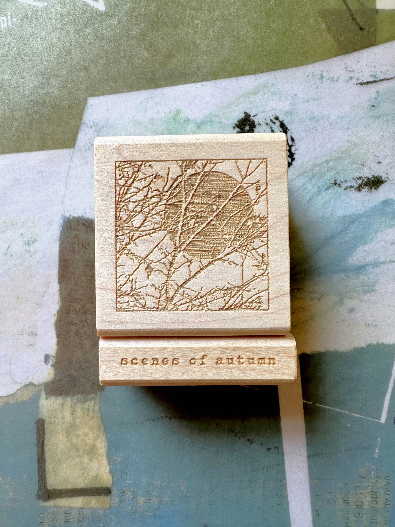 TAOthings Studio - Moon Branches rubber stamps