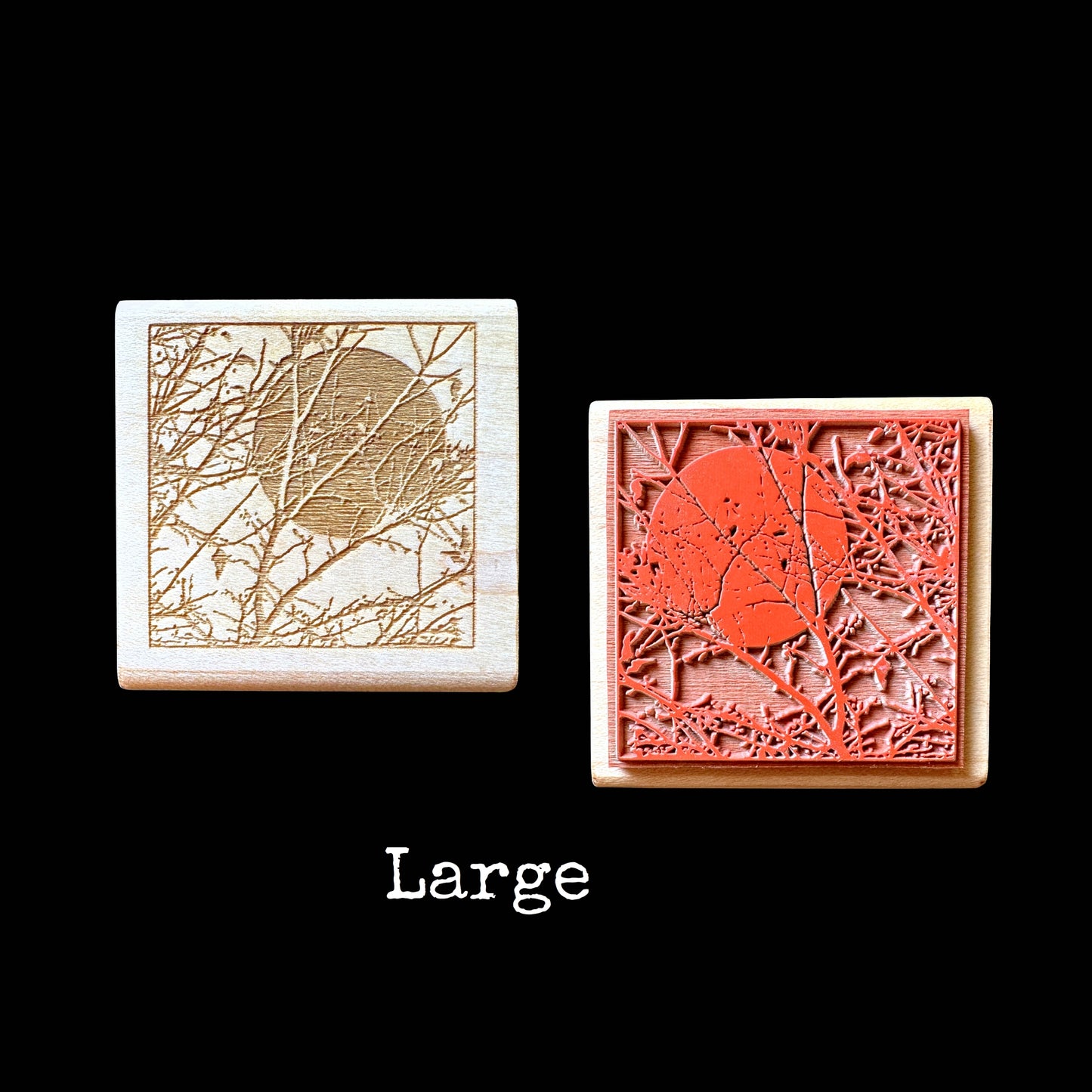 TAOthings Studio - Moon Branches rubber stamps