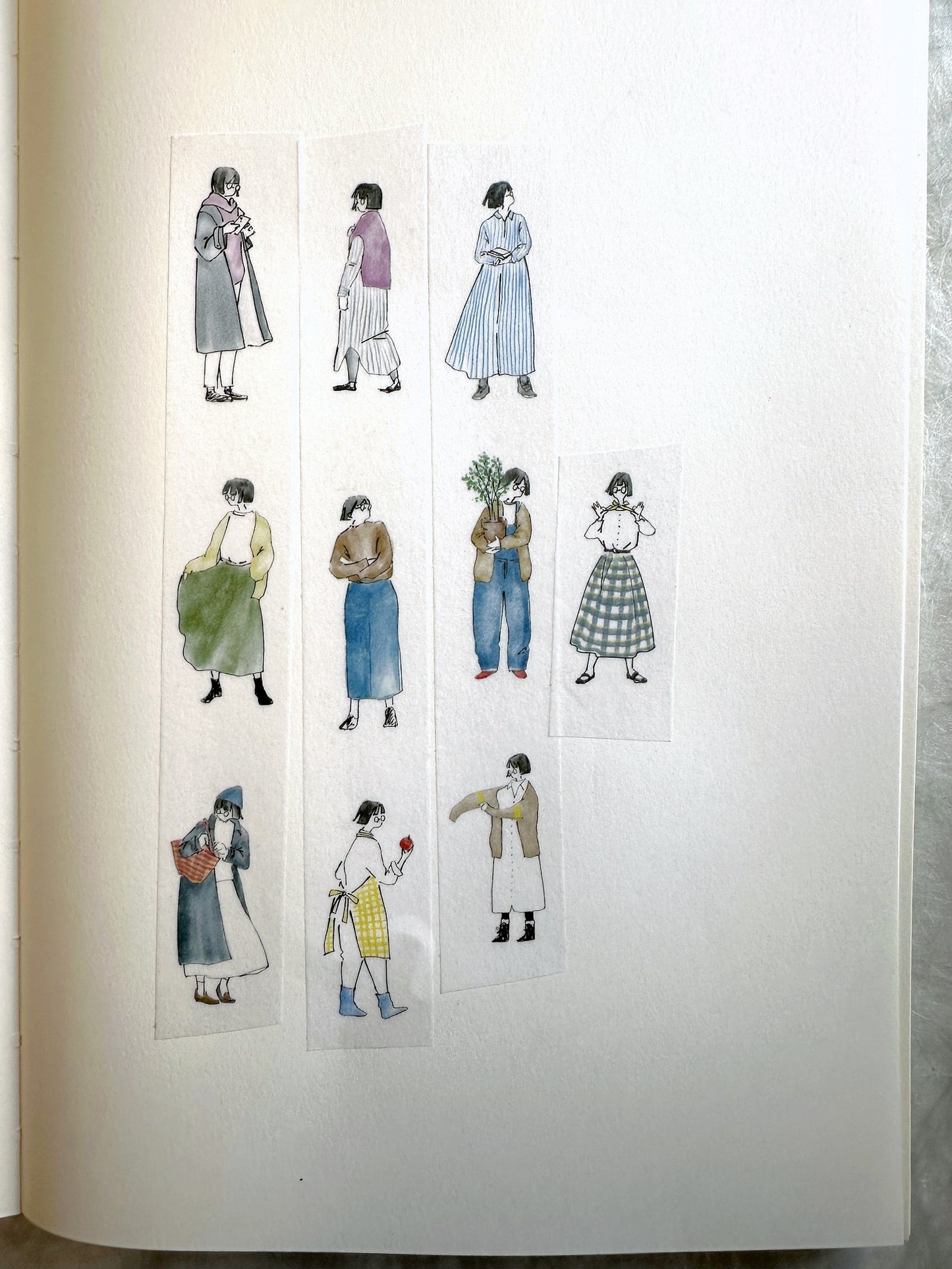 MA7stamp - Fumiko washi tape SAMPLES