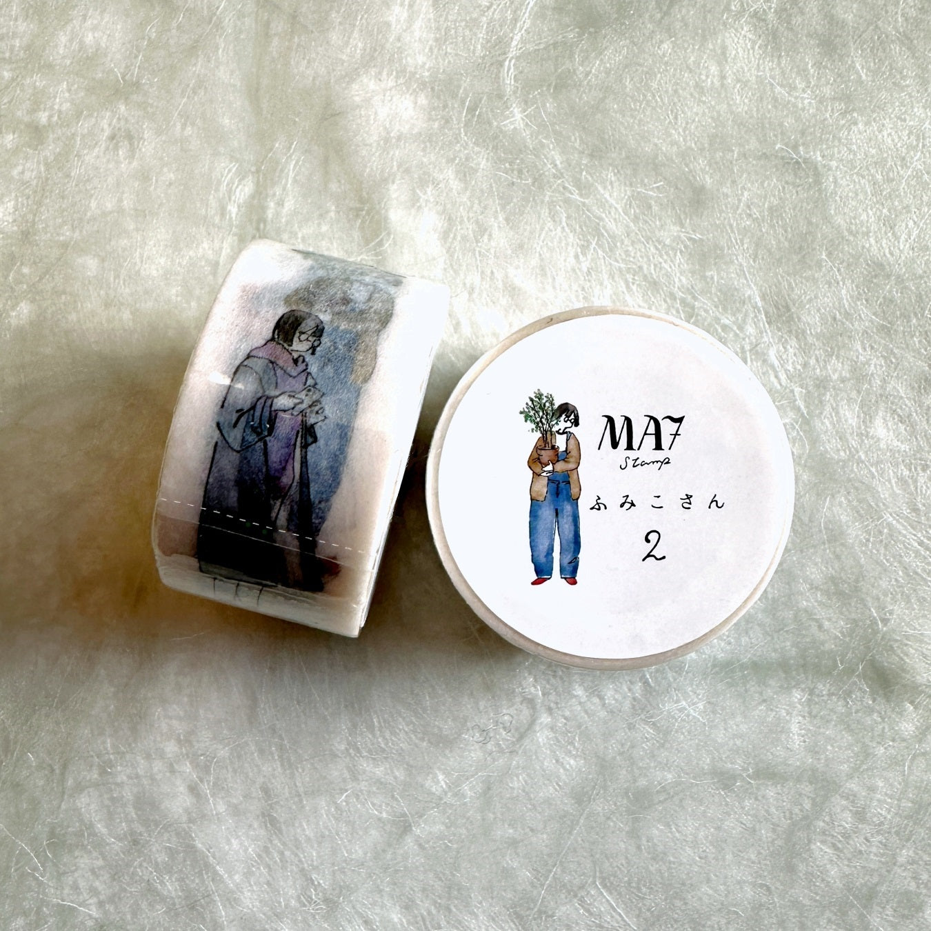 MA7stamp - Fumiko washi tape SAMPLES