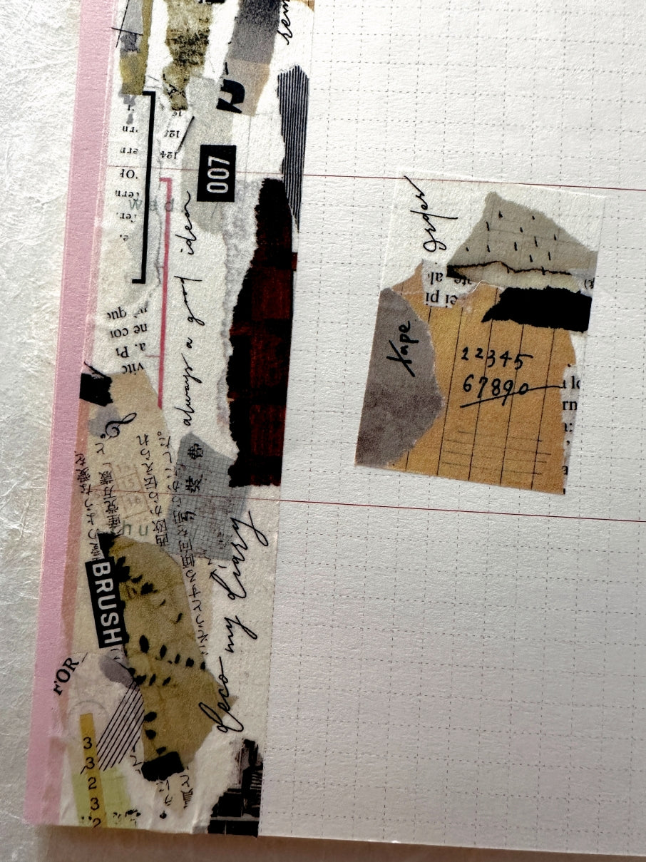 Mr. Eggplants - Paper Pieces washi tape SAMPLES