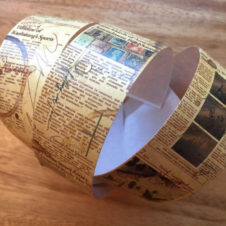 Mr. Eggplants - Newsstand paper tape SAMPLES