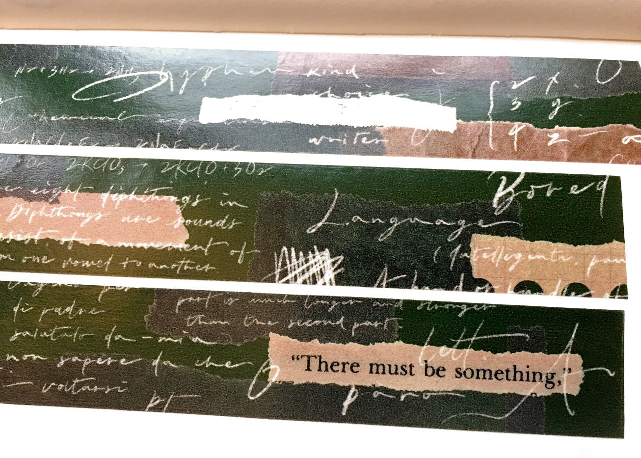 Mr. Eggplants - Self-Study washi tape SAMPLES
