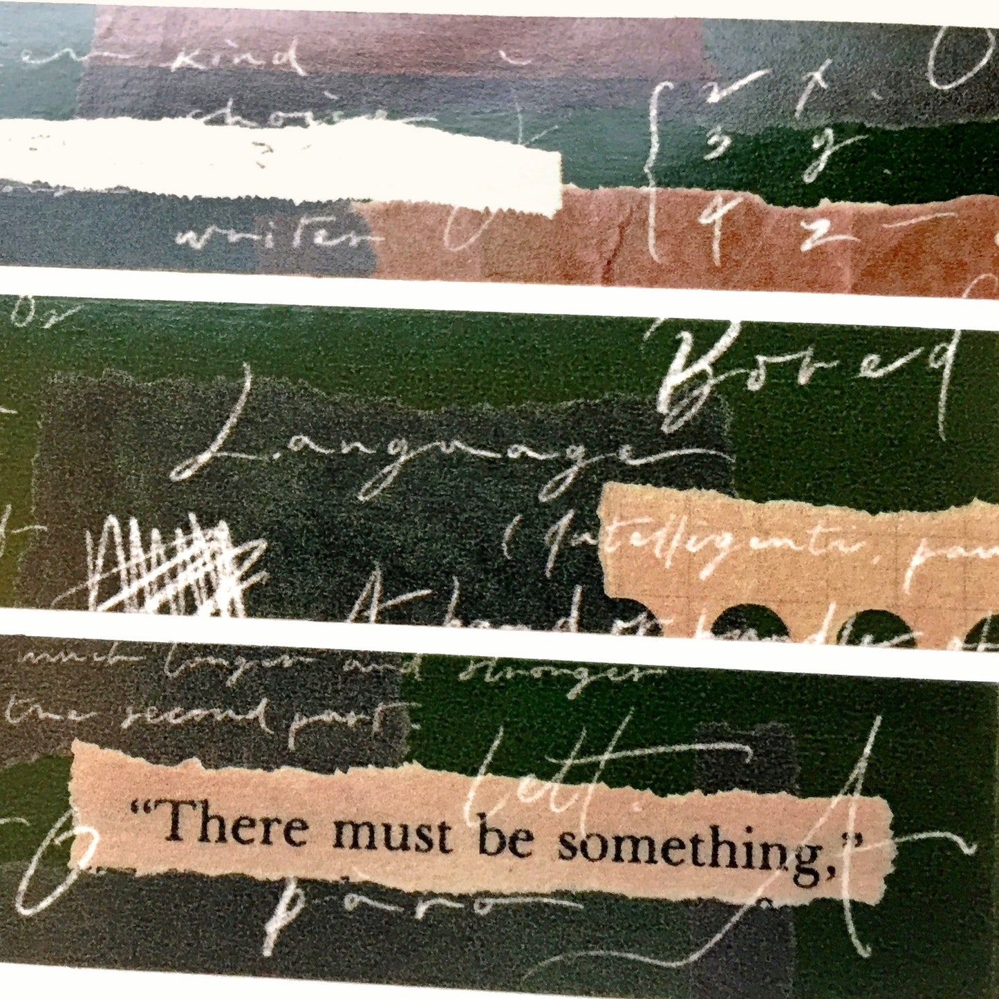 Mr. Eggplants - Self-Study washi tape SAMPLES