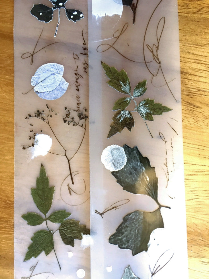 Mr. Eggplants - Old Leaves PET tape SAMPLES