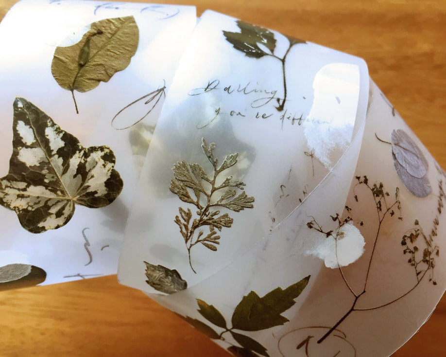 Mr. Eggplants - Old Leaves PET tape SAMPLES