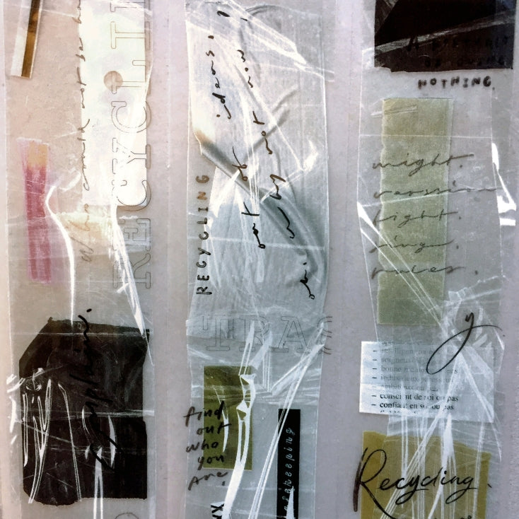 Mr. Eggplants - Recycling PET tape SAMPLES
