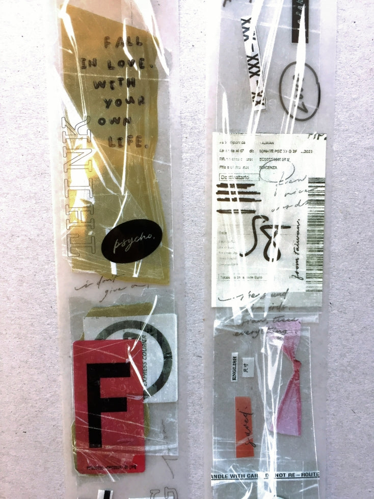 Mr. Eggplants - Recycling PET tape SAMPLES