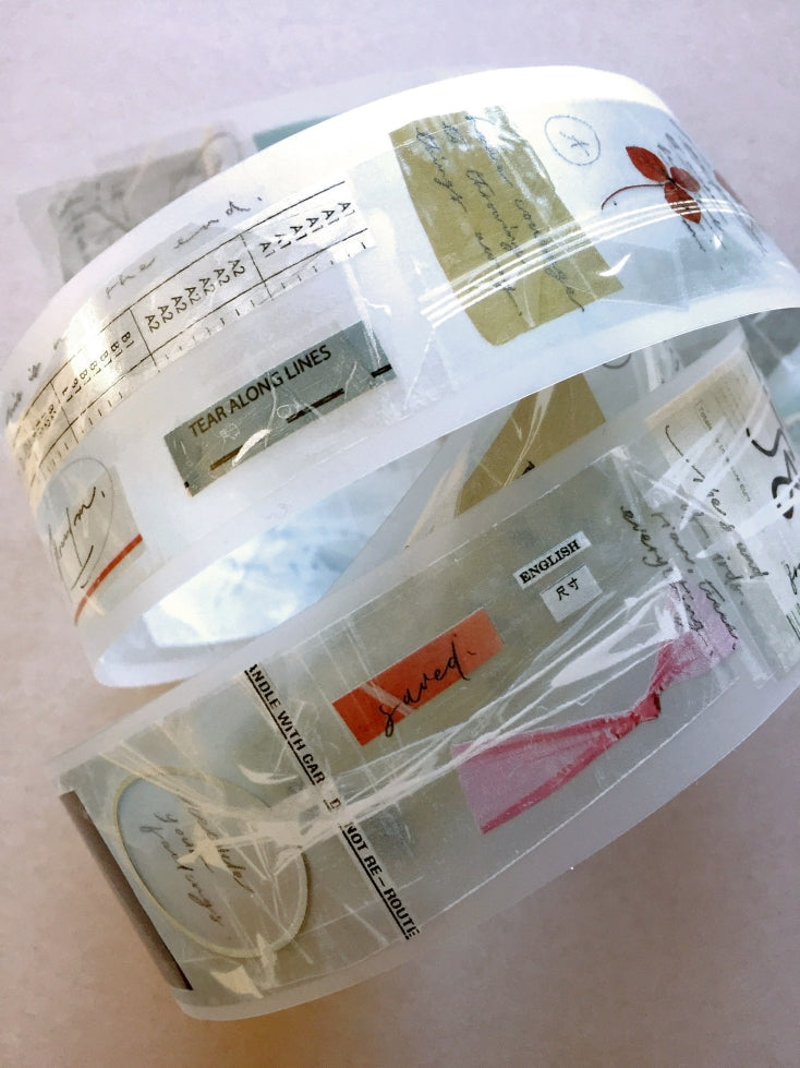 Mr. Eggplants - Recycling PET tape SAMPLES